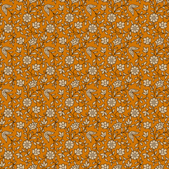orange background with a pattern