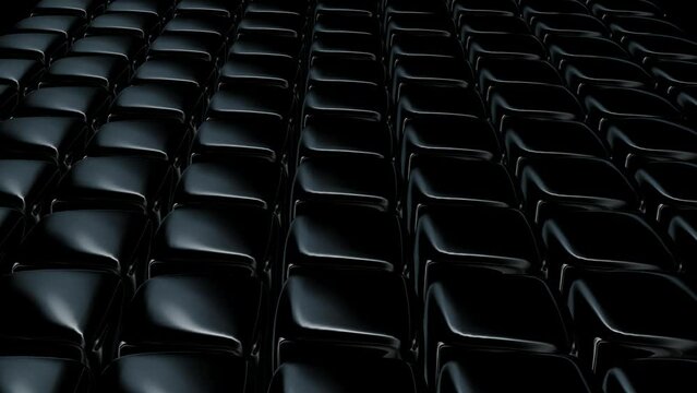 Luxury Background - Field of Black Figures, Reflection, Unique Design, Exclusive
