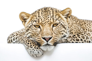 Fototapeta premium Close Up of a Leopard's Face