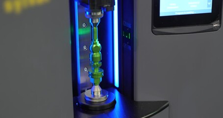 Machine for precise measurement of part size and quality evaluation