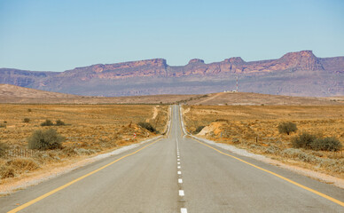 Arid landscape in the Namaqualand region of South Africa