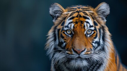 Naklejka premium portrait of a tiger