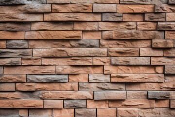 Obraz premium Rustic Red Brick Wall Texture