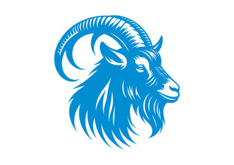 goat vector, transparent background.