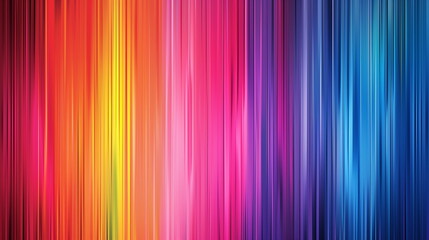 Pinstripe pattern background in rainbow colors.	