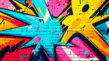 Comic Book Explosion Background Pop