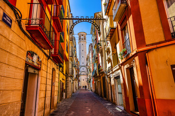 urban landscape from the Spanish city of Alcoy