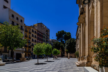 urban landscape from the Spanish city of Alcoy