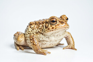 Fototapeta premium Close-Up of a Brown Toad