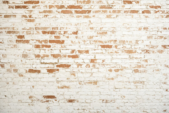 Whitewashed Brick Wall Texture