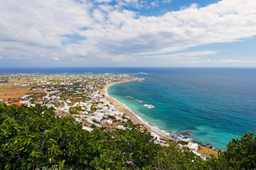 The beaches Molos and Magazia of Skyros, Greece