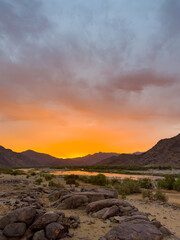 Obraz premium Arid landscape in the Richtersveld National Park