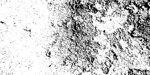 Dirt messy splash overlay and Black and white Dust overlay distress grungy effect paint. Black and white grunge seamless texture. Dust and scratches grain texture on white and black background.