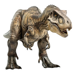 Fototapeta premium Large Monster Dinosaur that live during the Cretaceous age isolated on background