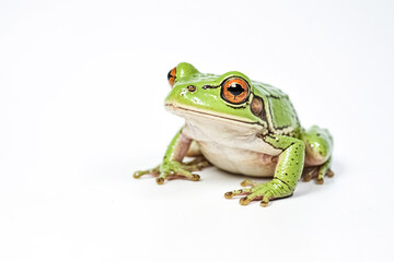 Green Tree Frog Close Up