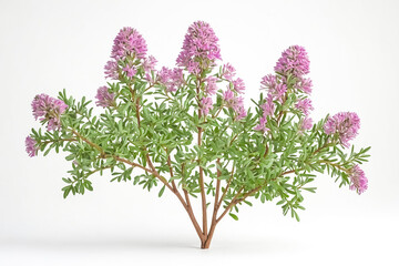 Fototapeta premium Pink Flowers in Bloom on a Branch