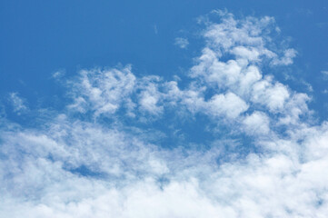 Obraz premium blue sky with clouds