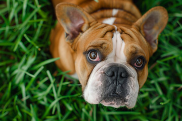 Fototapeta premium dog breed bulldog