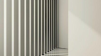 Modern Minimalism: Abstract Lines and Shadows