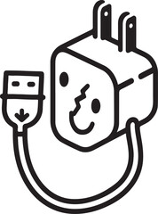 electric plug and socket