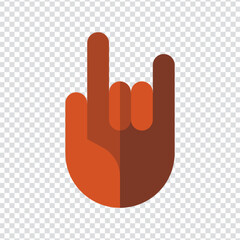 Horns icon vector design. flat vector illustration. Pixel perfect 64 x 64. Vector illustration simple symbol in eps 10