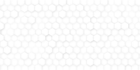 Vector geometric seamless texture symbol. Hexagon, Honeycomb gray and white. Seamless pattern.