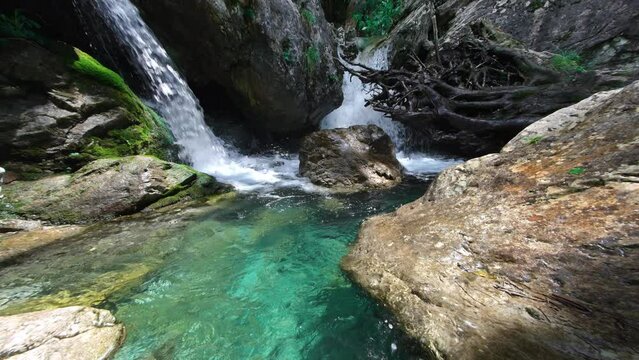 Immersed in the tranquility of the Pozze di Erve