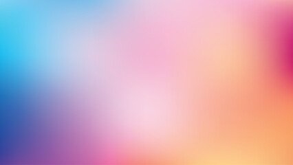 Abstract Colorful gradient background, combination of shades arranged on a plate. fun, festive, and bright, use it in designing website banners, covers, and backdrops