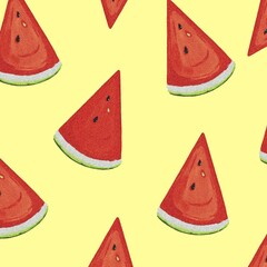 watermelon seamless pattern