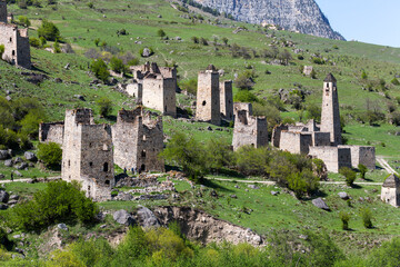 Egikal complex of battle towers in Ingushetia