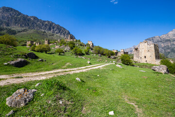 Egikal complex of battle towers in Ingushetia