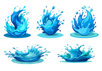 Fresh water splash