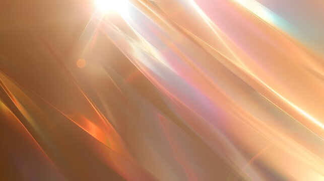 effect caustics light beams natural wallpaper aesthetic trend color beige flare rainbow texture paper shine glare shadow backdrop abstract background sunlight