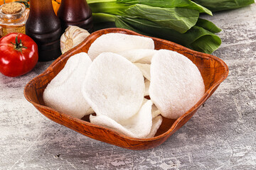 Viietnamese crab chips for snack