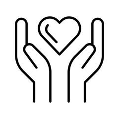 Obraz premium Care icon