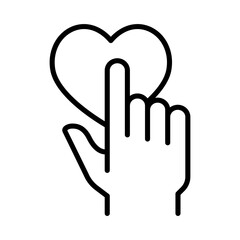 Obraz premium Care icon