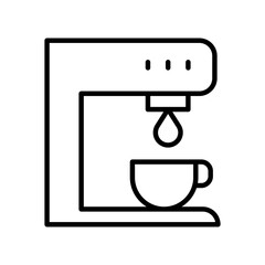 Coffee machine icon