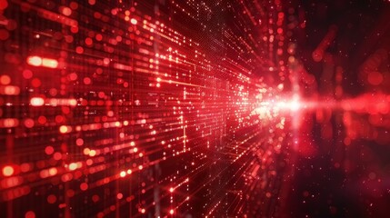 Obraz premium Background for tech operations, neural networks, AI, data transfer and security, digital storage, audio-visual presentations, as well as science and education 