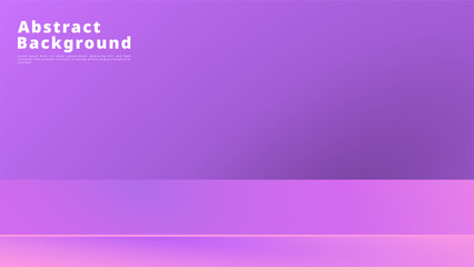 Obraz premium Purple Podium Display, minimal background , 3D stage podium display product , stand to show cosmetic products ,illustration 3d Vector EPS 10