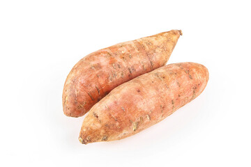 Sweet raw batat for cooking