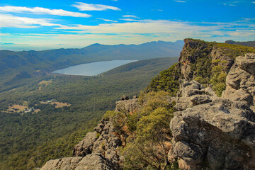 The Pinnacle, famous point within the Grampians National Park, Australia