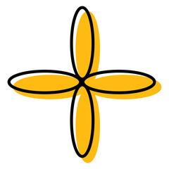 Geometric shapes & symbols | Memphis design | Retro elements for web, vintage, advertisement, banner, poster, social media post, leaflet, billboard, sale etc. Geometric shapes collection.