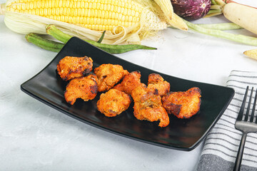 Indian cuisine - Fish Tikka barbecue