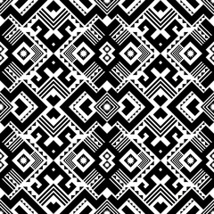 Geometric ethnic oriental pattern traditional design for background, wallpaper, wrapping, fabric, textile fashion wearing, Vector Geometric pattern illustration embroidery style. Geometric background.
