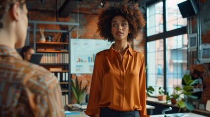 Obraz premium The meeting in modern office