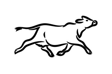 animal logo and illustration design template editable and high resolution image vector