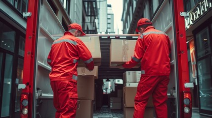 firefighters in action