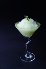 Assorted fresh iced fruit drinks, dark background, Summer cool fruit juice, chilled drinks, detox drinks, summer diet, fresh fruit smoothie, healthy summer party drinks, fruit cocktail, vegan food