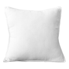 White pillow cushion png mockup interior design