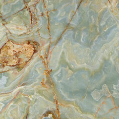 Green marble texture background, natural stone for wall and floor